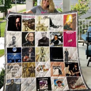 Eric Clapton Quilt Blanket  Limited Quilt Blanket